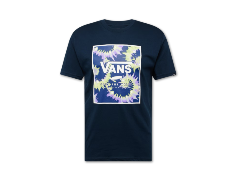 Vans CLASSIC – T-Shirt print  navy shadow lime Dimensiune L