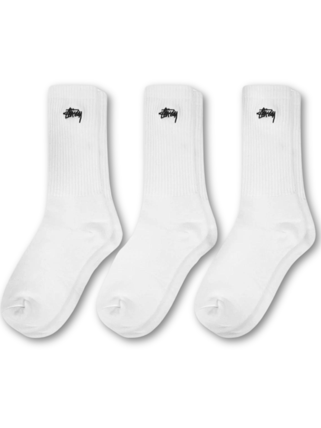 Stüssy STOCK CREW SOCK 3 PACK