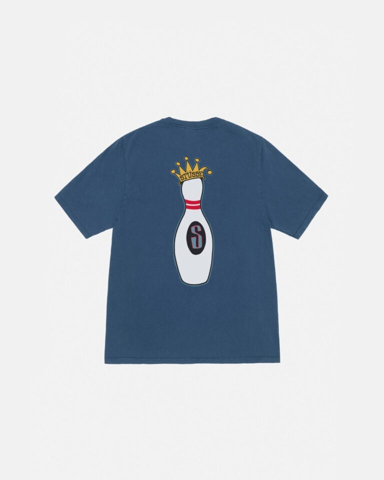 Stussy Kingpin Tee Pigment Dyed Navy
