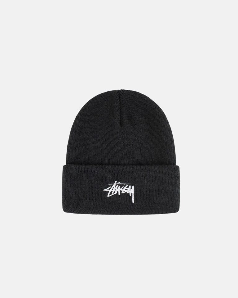 Stussy Cuff Beanie Stock Black