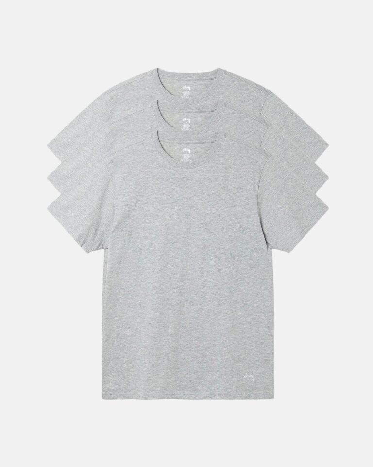 Stussy Undershirts 3 Pack Grey