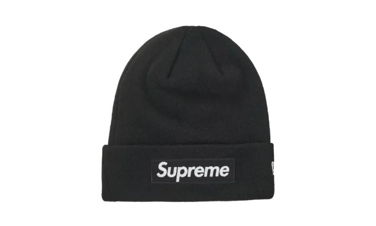 New Era Box Logo Beanie (FW24) Black